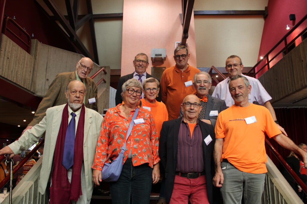 Photo des membrs du bureau de l'ADSEA 02 lors des 70 ans de notre association